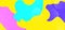Multicolor Child Pattern. Summer Fluid Banner.