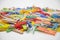 Multicolor clothespins