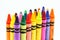 Multicolor crayon pencils