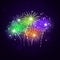 Multicolor Fireworks Show