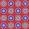 Multicolor horizontals blurs  circles