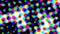 Multicolor iridescent retro closeup halftone effect