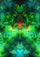 Multicolor kaleidoscope drawing Abstract contemporary art Psychedelic textured backdrop