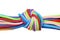 Multicolor linen rope