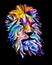 Multicolor Lion