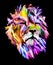 Multicolor Lion