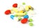 Multicolor medical pills