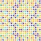 Multicolor molecules seamless pattern