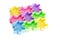 Multicolor plastic jigsaw puzzles