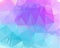 Multicolor purple, pink polygonal illustration