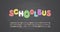 Multicolor school chalk bubble font, uppercase and lowercase letters, numbers, punctuation marks, math and currency