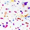 Multicolor Splatter Abstract Background