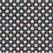 Multicolor star on white background pattern