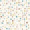 Multicolor stars kids pattern, random pastel colors - Cute kids background