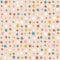 Multicolor stars kids pattern, random pastel colors - Cute kids background