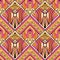 Multicolor tribal vector seamless pattern