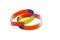 Multicolor wrist bands