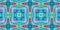 Multicolored African pattern – Seamless and textured design, turquoise blue white red and pink colors