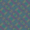 Multicolored american native Maya Aztec Inca pattern. Stonework mosaic seamless texture