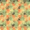 Multicolored angular wattled pattern background