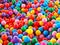 Multicolored Balls in a Ball Pit