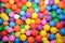 Multicolored balls plastic toy game for children