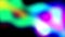 Multicolored blurred lights in the dark