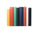 Multicolored book backs