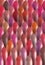 Multicolored color many lipsticks pattern