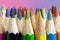 Multicolored Crayon Tips