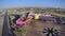 Multicolored CRIT building in Hermosillo, Sonora, Mexico