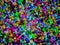 Multicolored cubes abstract wallpaper