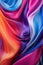 Multicolored Fabric Abstract Painting