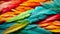 Multicolored feathers closeup pretty elegance natural textured vibrant tropical