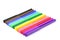 Multicolored felt pens isolated on a white background. Colorful set of marking pen isolated. Home education
