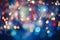 Multicolored glittery lights bokeh. Abstract Christmas background