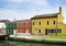 Multicolored houses in Venice