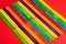 Multicolored Ice Cream Wooden Sticks