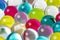 Multicolored jelly air freshener balls