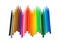 Multicolored markers or felt-tip pens