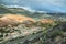 Multicolored mountains known as Cerro de los 7 colores