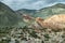 Multicolored mountains known as Cerro de los 7 colores