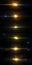 Multicolored Optical Solar Light Lens Flare Effect Isolated On Black Background. set 06