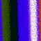 Multicolored parallel stripes with jagged edges.