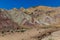 Multicolored rainbow Aladaglar mountains in Eastern Azerbaijan province, Ir