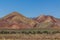 Multicolored rainbow Aladaglar mountains in Eastern Azerbaijan province, Ir