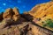 Multicolored Rainbow Vista Valley of fire Nevada