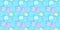 Multicolored soap bubbles seamless pattern