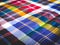 Multicolored square pattern cloth background