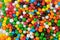 Multicolored Sugar Sprinkles (Edible Cupcake Decorations) Close-Up